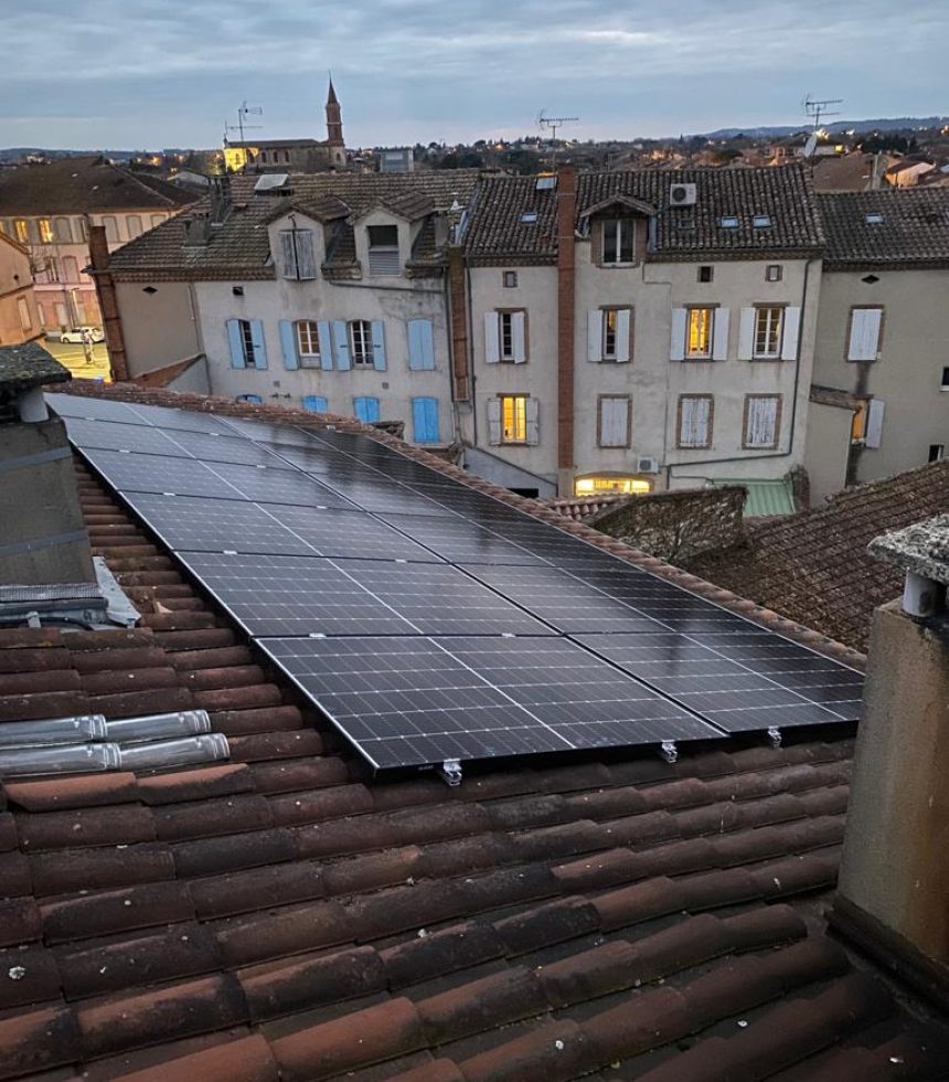 photo panneau solaire